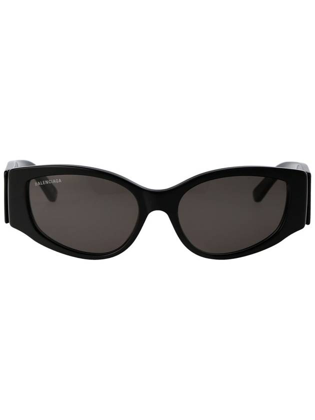 Balenciaga Eyewear Logo Print Square Frame Sunglasses BB0258S