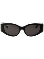 Balenciaga Eyewear Logo Print Square Frame Sunglasses BB0258S