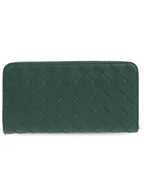 Bottega Veneta Bottega Veneta Leather Wallet, Men's, Green