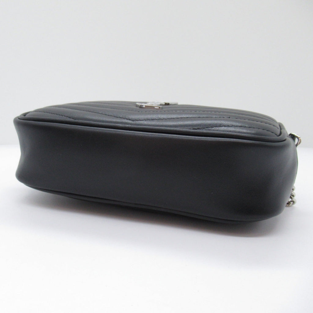 Saint Laurent SAINT LAURENT Chain Shoulder Bag Leather Bag  Black 748849DV7021000