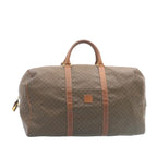 CELINE Macadam Canvas Boston Bag Brown  28060