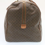 CELINE Macadam Canvas Boston Bag Brown  28060