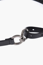 Dior Leather Belt With Eyelets 15Mm