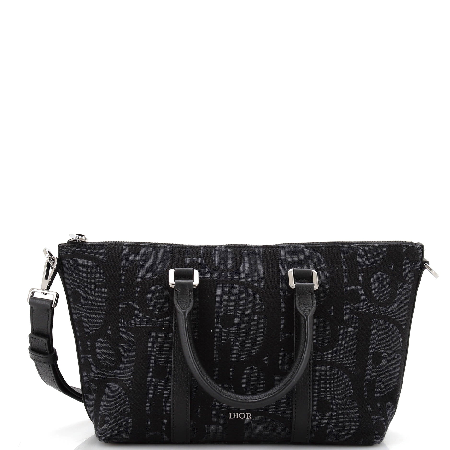 Dior Weekender Convertible Tote Maxi Oblique Canvas 25