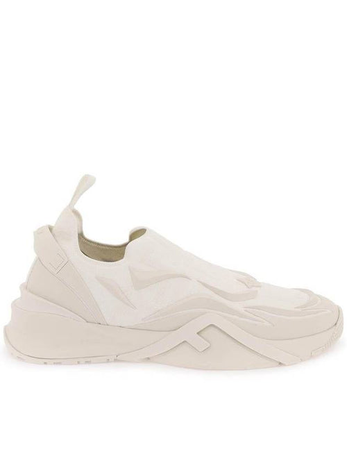 Fendi Flow Low Top Sneakers White