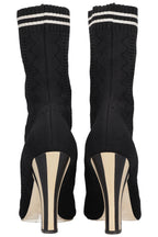 FENDI Heels Boots Stretch Fabric Black