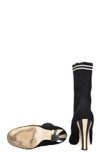 FENDI Heels Boots Stretch Fabric Black