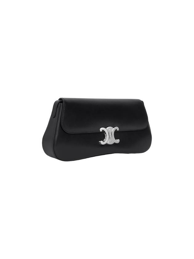 CELINE Medium Calfskin Shoulder Bag Black