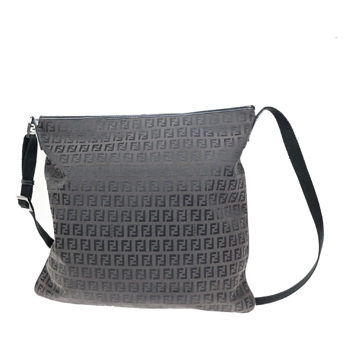 Fendi Zucca  Canvas Shoulder Bag ()