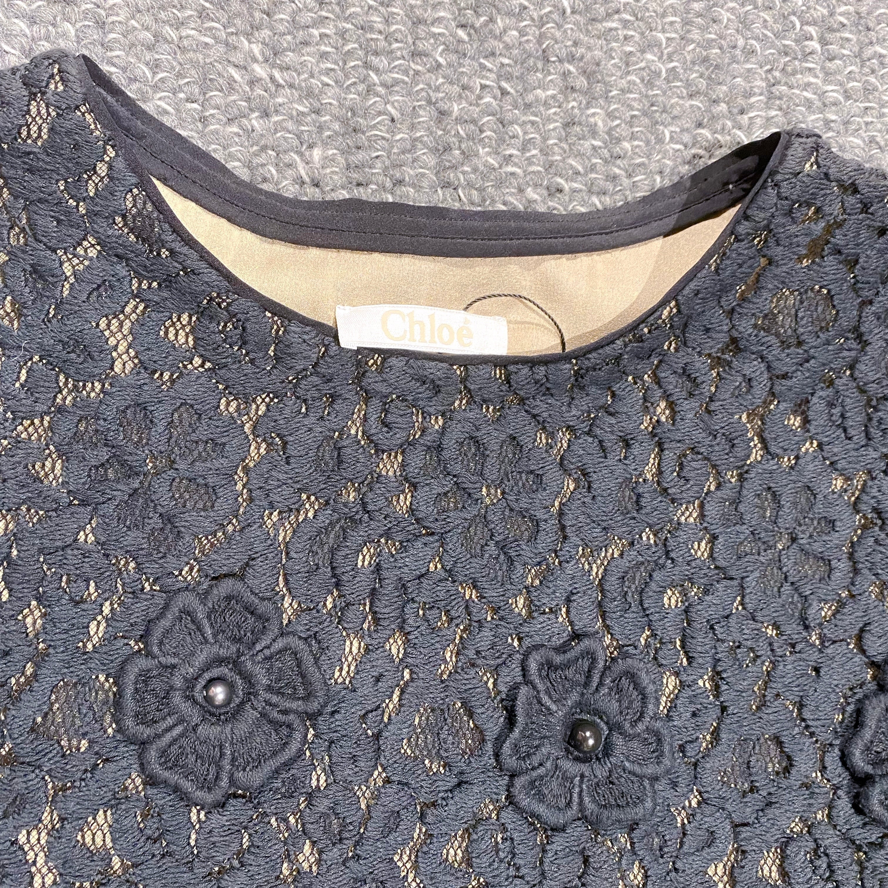 Chloe black laced dress TWS pop