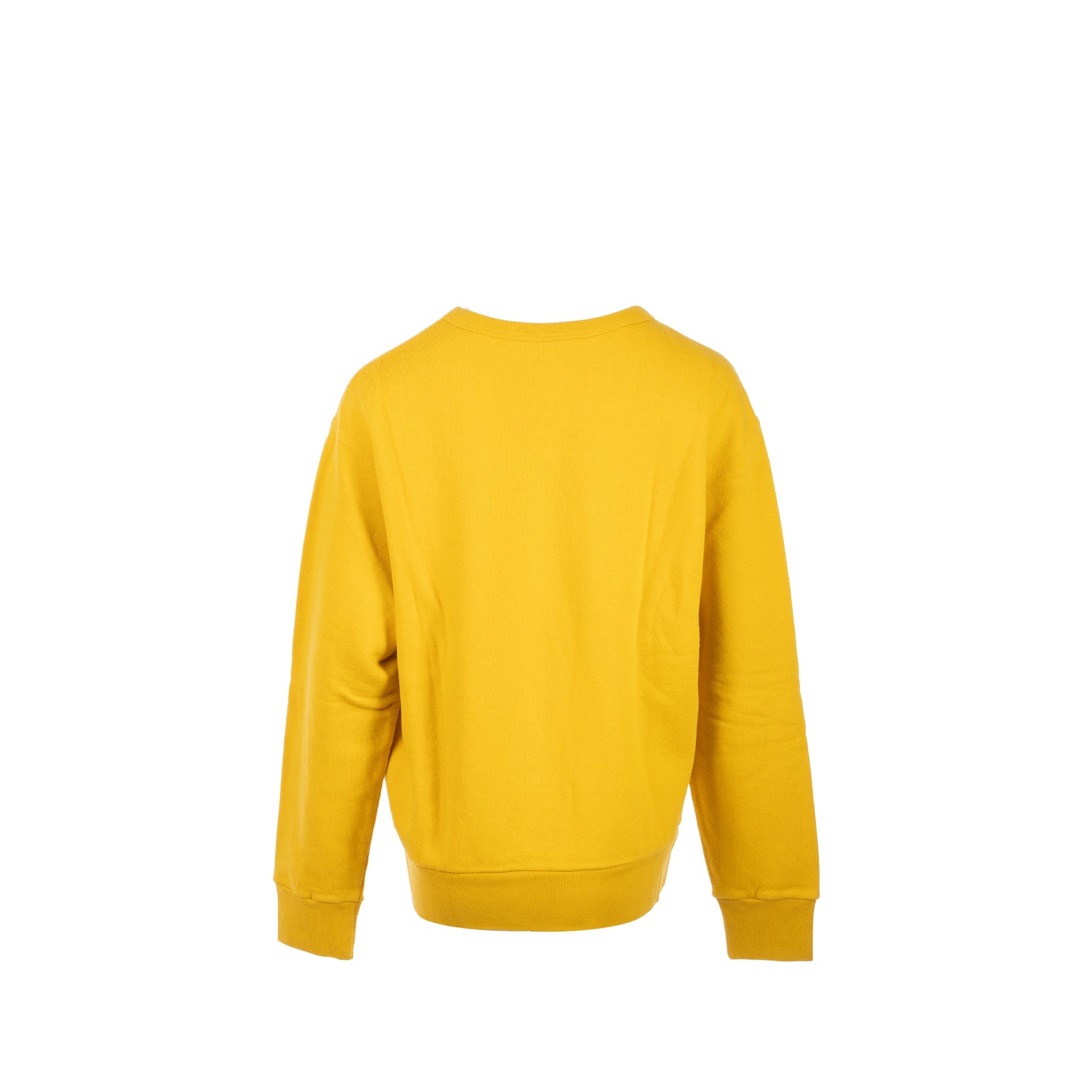 Gucci Size S Winged Knight GUCCY Sweatshirt Cotton Yellow/Multicolour
