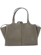 CELINE Trifold Medium Tote Bag Mosgreen