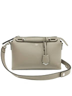 Fendi By The Way Boston Leather Medium Tote Bag Beige