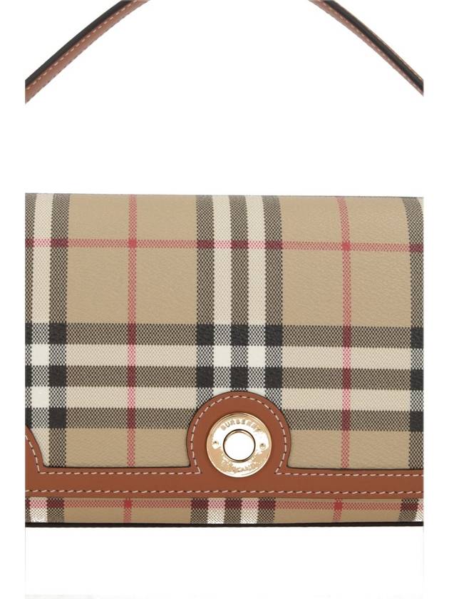 Burberry Check Shoulder Bag Beige