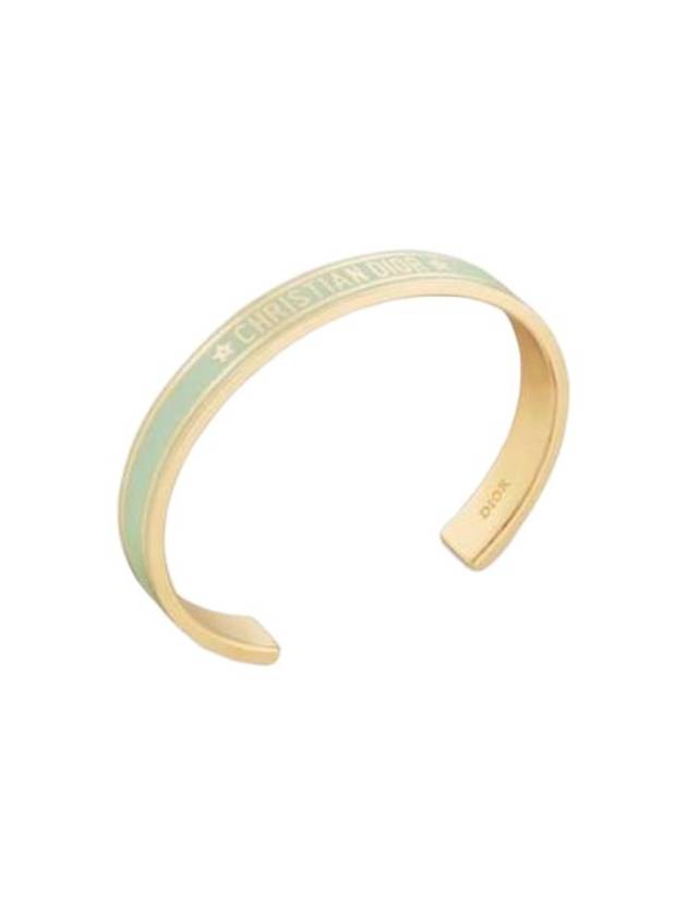 Cord Bangle Bracelet Gold Mint Dior