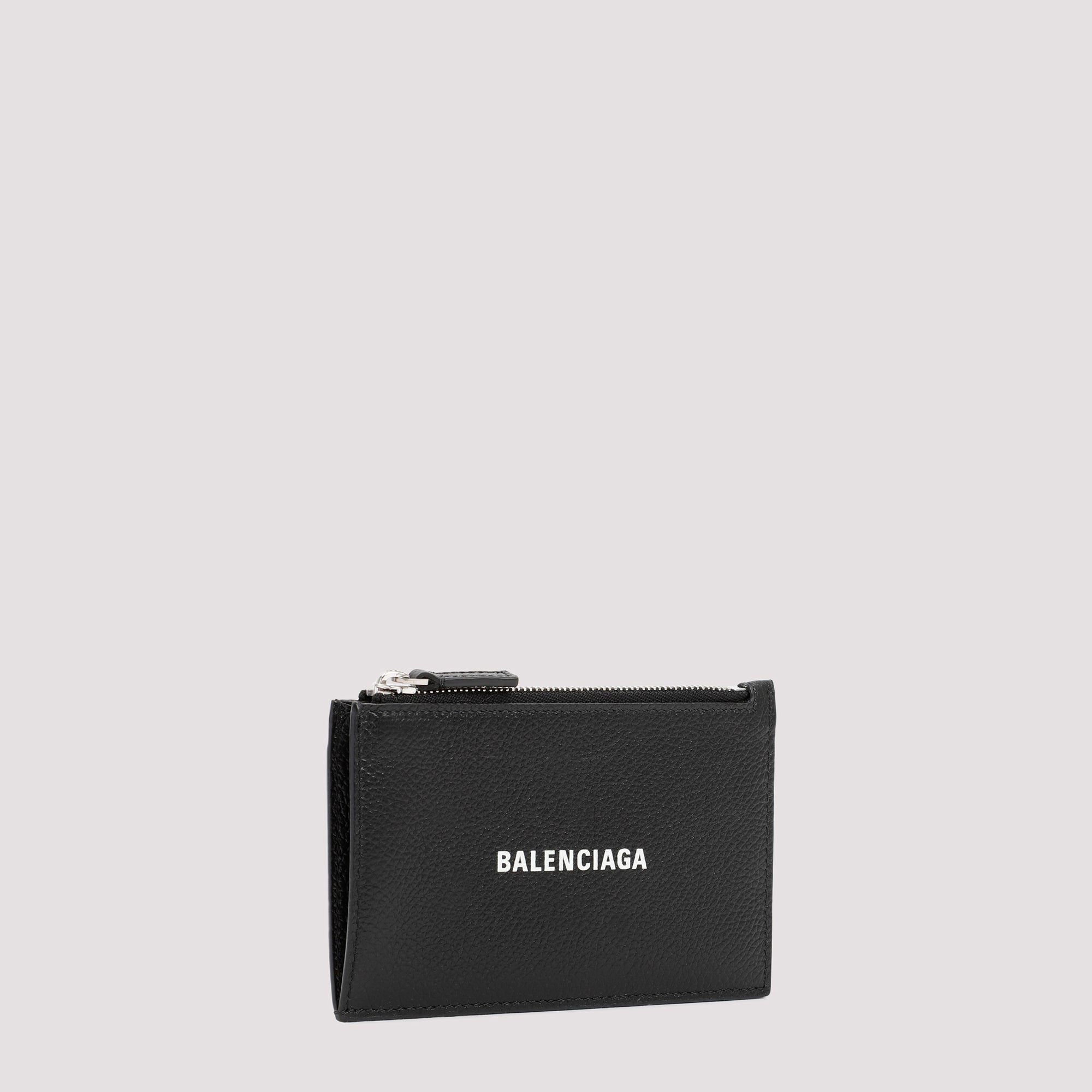 Balenciaga Leather Cash Coin Men