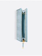 30 Montaigne Dea Raffia Pouch Blue Dior
