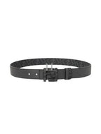 Fendi Square FF Leather Reversible Belt Grey