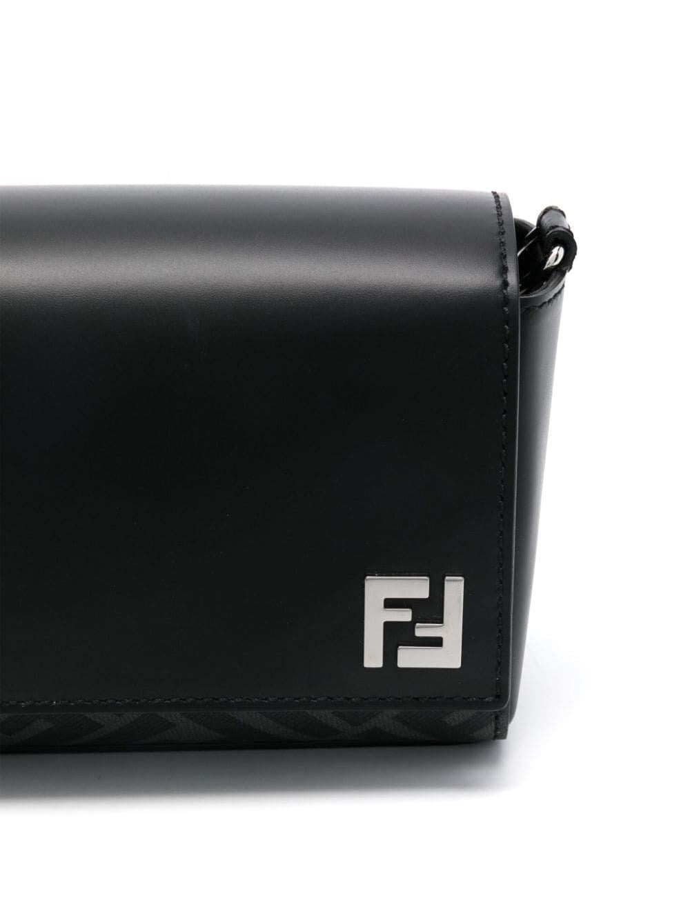 Fendi Men Squared Compact Messenger Bag