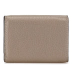 Fendi Picabu Three Fold Wallet Compact Wallet 8M0426 Gr Leather  Fendi