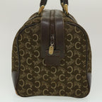 CELINE C Macadam Canvas Hand Bag Brown  29810