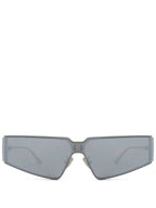 Balenciaga Sunglasses BB0192S 004 RUTHENIUM