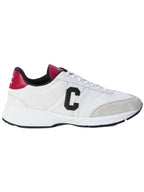 CELINE CR 02 Logo Low Top Sneakers White