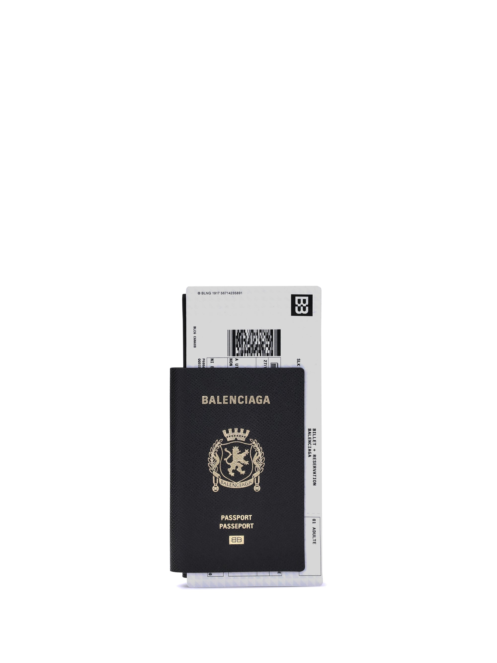 Balenciaga Men Passport Wallet
