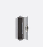 Mini Dior Charm Bag Dior Gray Cannage Cosmo Leather