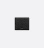 Bifold Wallet Black Dior Gravity Leather