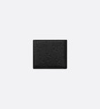 Bifold Wallet Black Dior Gravity Leather