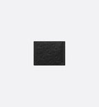Wallet With Money Clip Black Dior Gravity Leather