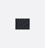 Wallet With Money Clip Black Dior Oblique Jacquard