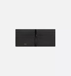 Wallet With Money Clip Black Dior Oblique Jacquard
