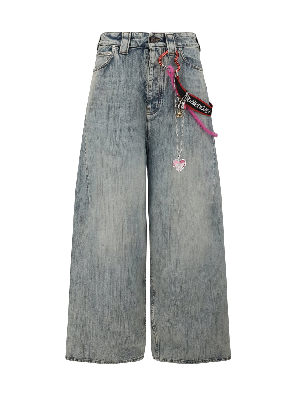Balenciaga Women Wide Leg Jeans