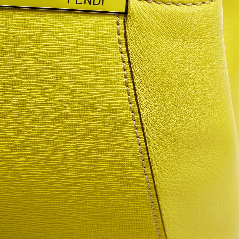 Fendi Leather 2Jours Elite Handbag - '10s