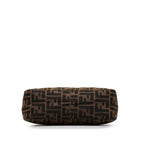 FENDI Zucca Double Flap Baguette