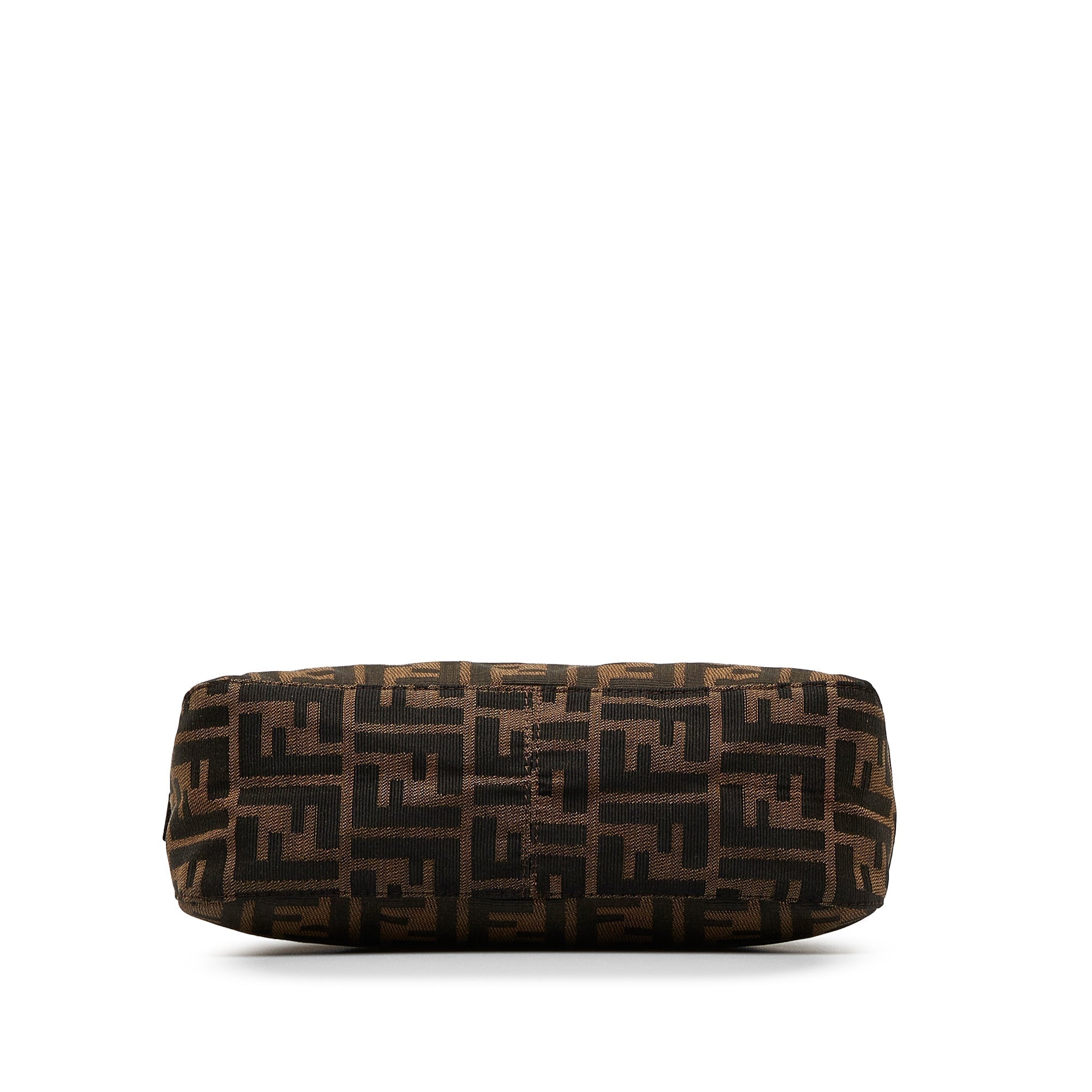 FENDI Zucca Double Flap Baguette