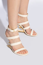 Fendi Heeled sandals 'Fendi First' in WHITE - 38