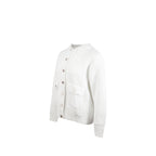 Chanel Size 38 25P Jacket Cotton/Mixed Fibres White SHW