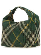 Burberry Peg Medium Duffel Bag Green