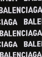 Balenciaga intarsia knit wool blend scarf 766446T1673