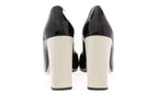 Fendi Black & White Patent Heels SZ 37