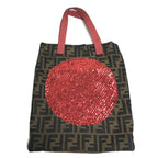 Fendi  Canvas Shoulder Bag Tote Bag ()