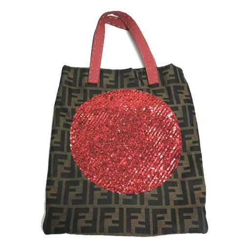 Fendi  Canvas Shoulder Bag Tote Bag ()
