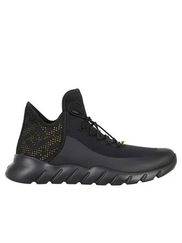 Fendi Mesh Low Top Sneakers Black