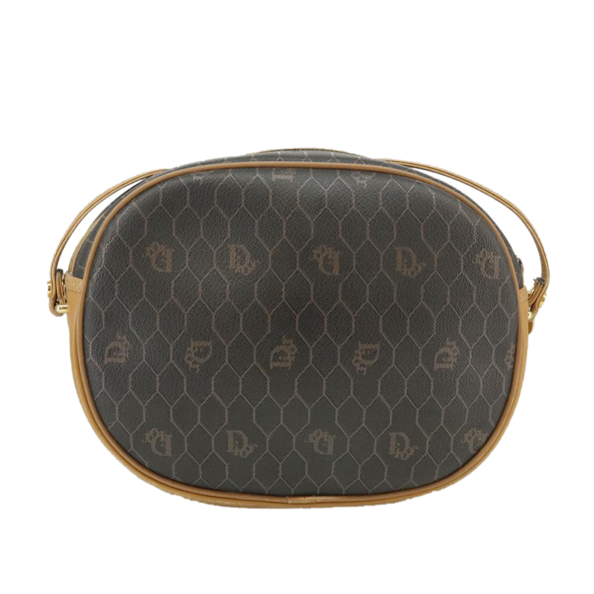 Dior Honeycomb  Canvas Shoulder Bag (Pre-Owned)