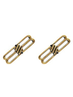 Balenciaga Women's BB Icon Earrings Gold