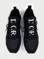B25 Neoprene Technical Mesh Low Top Sneakers Black Dior