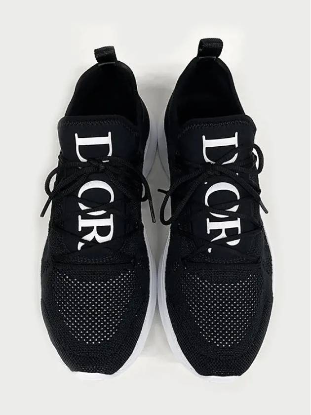 B25 Neoprene Technical Mesh Low Top Sneakers Black Dior